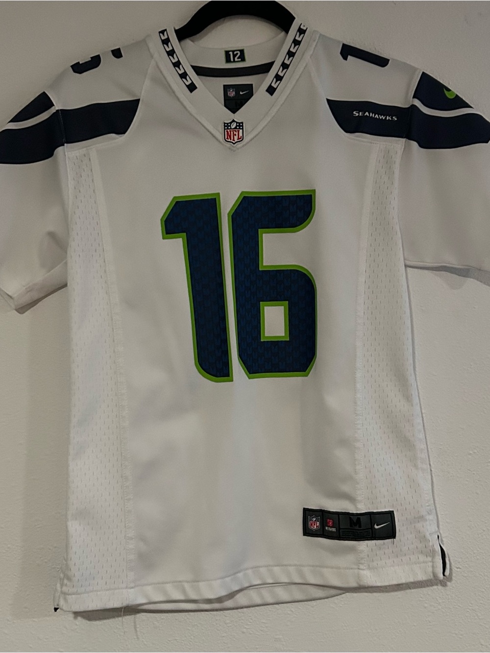 NFL Seattle Seahawks White #16 Lockett Jersey